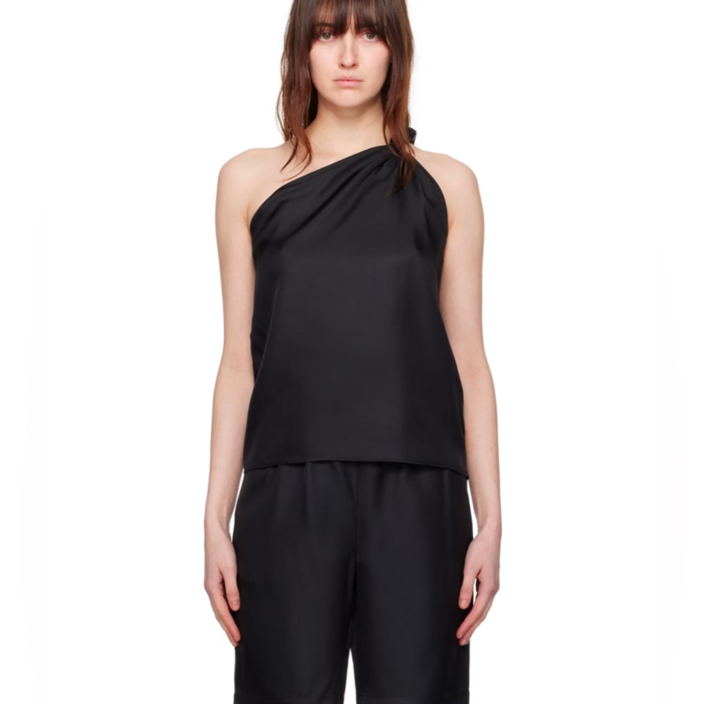 Nwt Loulou Studio Black Adiran Camisole Size Xs